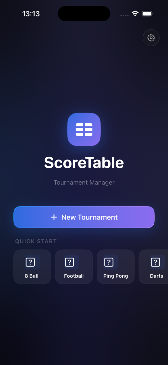 App Store release: home screen